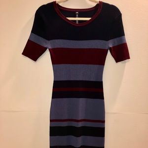 Striped Sweater Dress